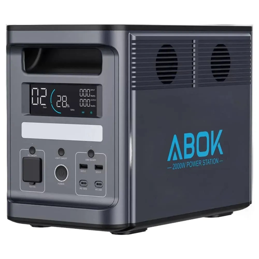 Зарядна станція ABOK Power Station 2000 Вт EU Version 