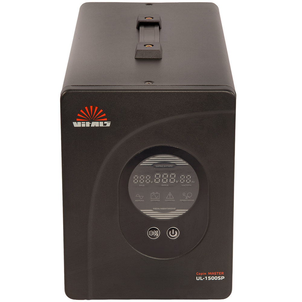 Джерело безперебійного живлення Vitals Master UL-1500sp (LiFePО4, FLP, AGM, GEL)